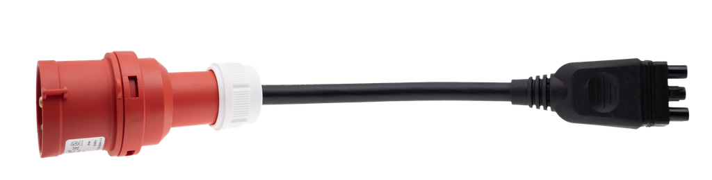 Câble adaptateur triphasé 16A